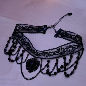 Black Lace Choker